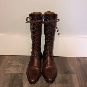 COLE HAAN Country Laced boots 6B